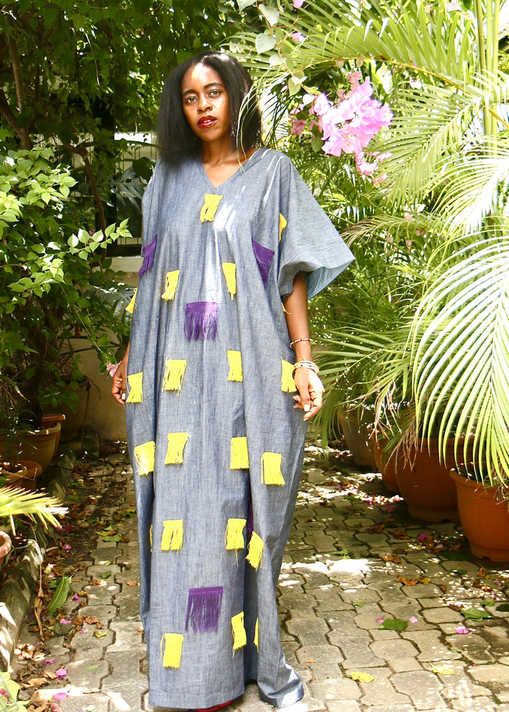 Ifeoma Chambray Caftan
