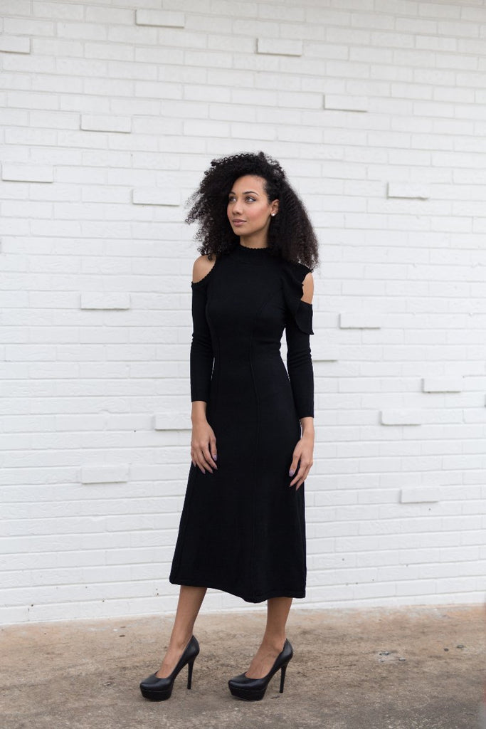 Ayesha cold shoulder Midi dress Ayesha cold shoulder Midi dress