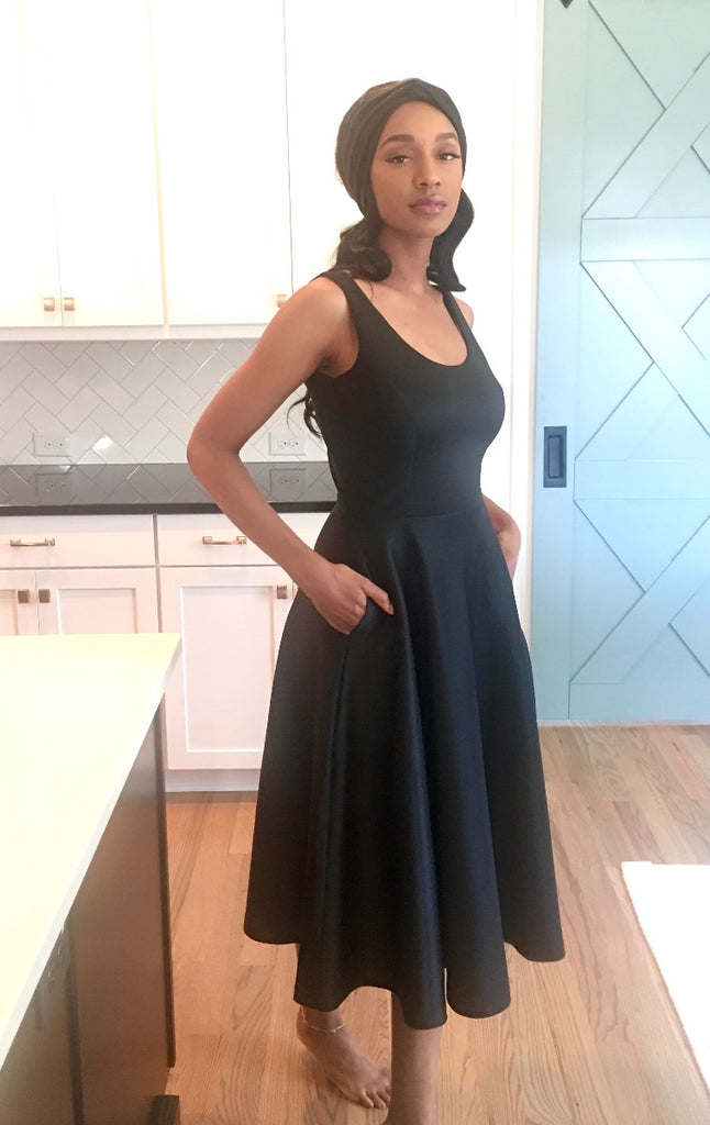 Dolapo classic black dress