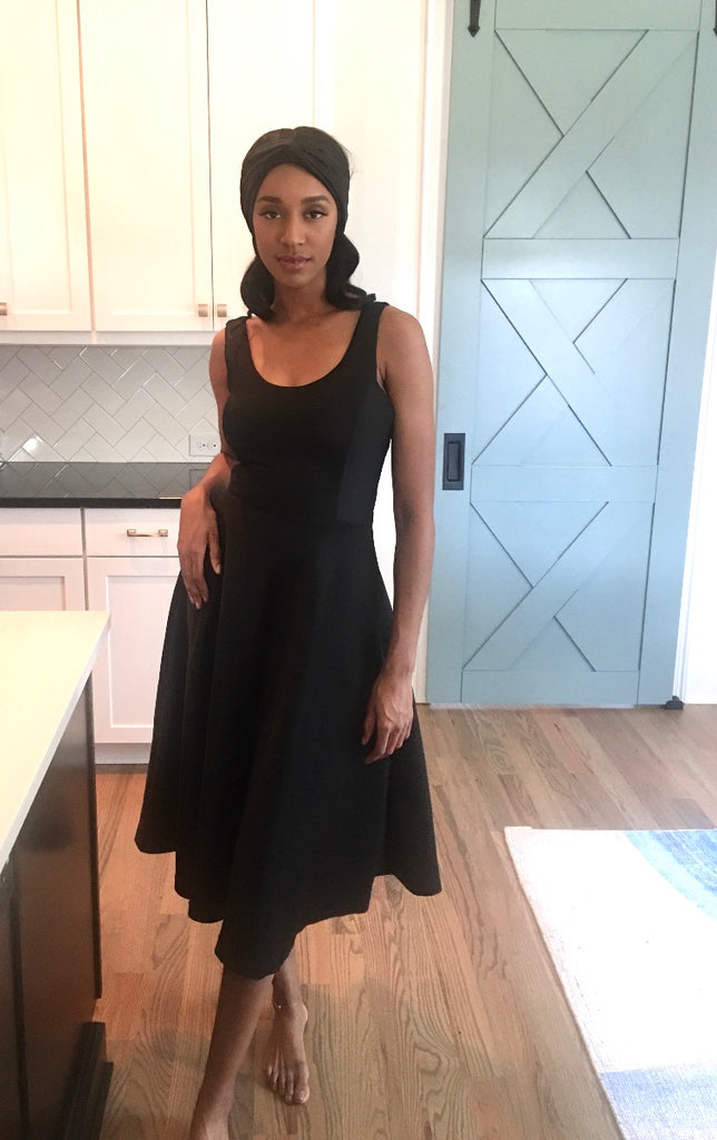 Dolapo classic black dress