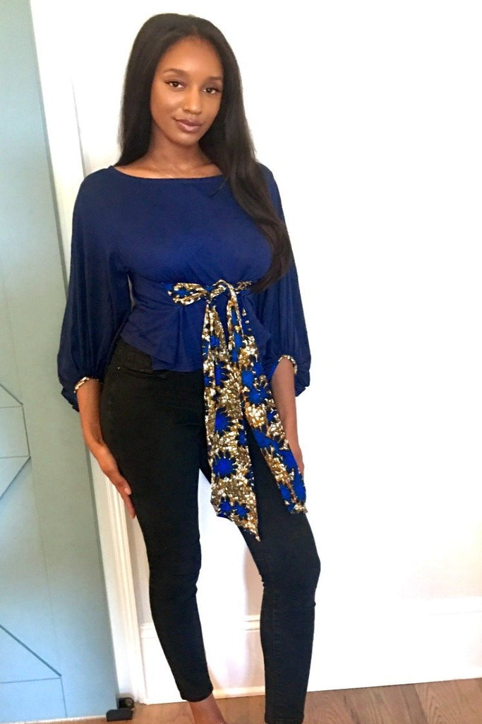 Ini belted blouse