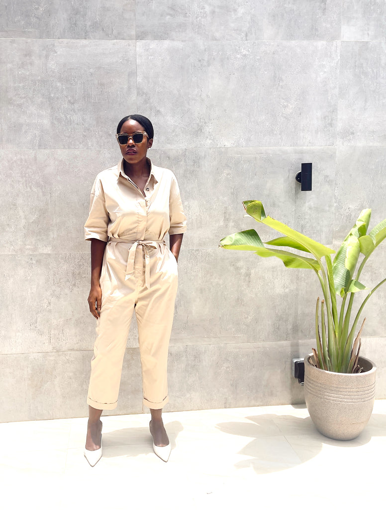 Nia Belted Jumpsuit