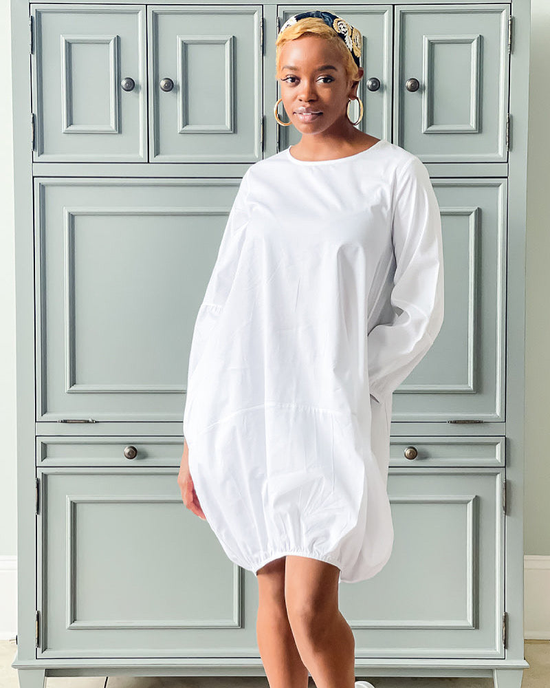 Oma Bubble Hem Dress Oma Bubble Hem Dress