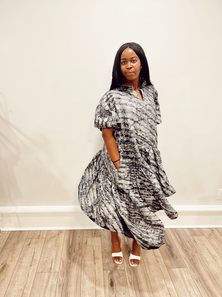 Hauwa twirl dress