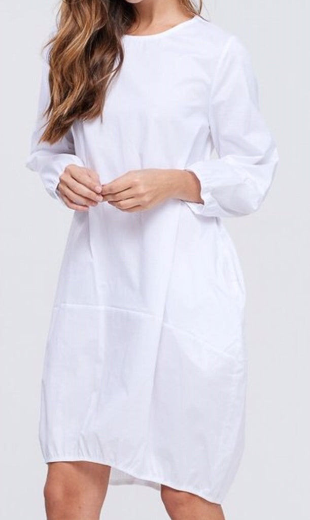 knee length dresses for ladies Bubble Dress in Toffee L