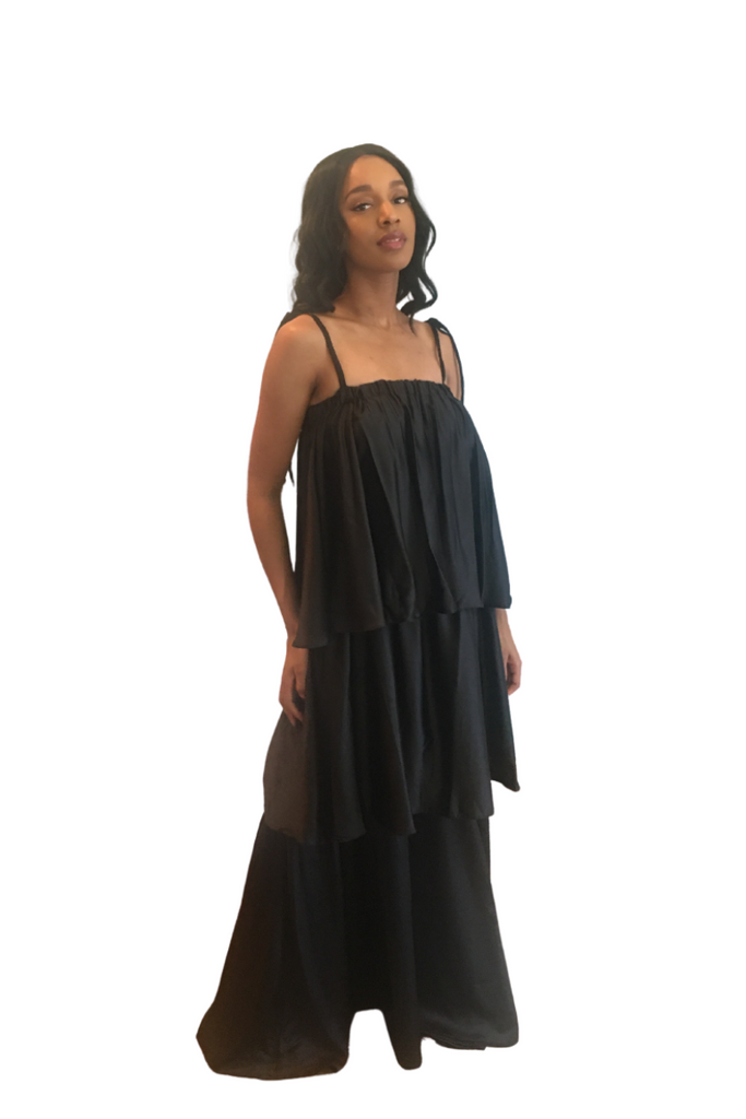 Adunni layered maxi dress